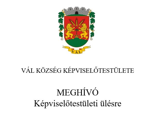 Meghívó Képviselőtestületi ülésre